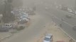 Poor Visibility on Delhi Roads as Dust Storms Hit Northern India