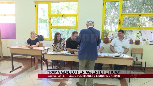 Basha: Lu të tregojë politikanët e lidhur me krimin - News, Lajme - Vizion Plus