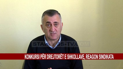 KONKURSI PËR DREJTORËT E SHKOLLAVE, REAGON SINDIKATA