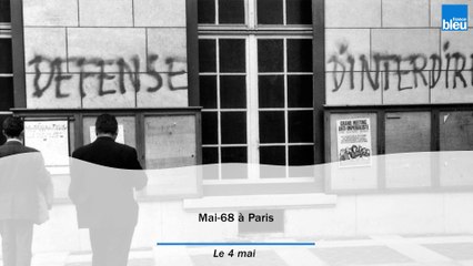 Mai-68 à Paris : le 4 mai