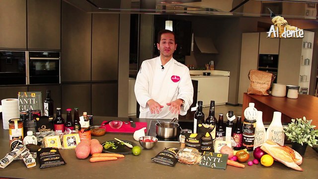 MI PULPITO A LA GALLEGA Patatas a la riojana con un toque thai