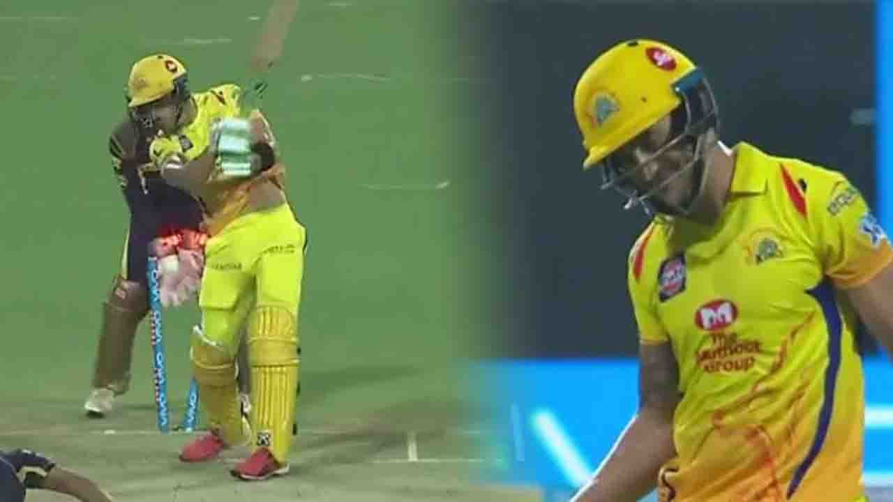 IPL 2018 : Faf Du Plessis out for 27 runs (4x4 1x6)runs off 15 balls, Piyush Chawla Strikes|वनइंडिया