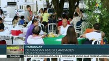 Continúa el juzgamiento de actas electorales en Paraguay