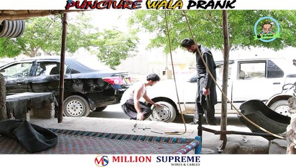 Puncture Wala Prank - By Ahmed Khan In