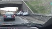Un homme en fuite percute une voiture de police avec une Porsche volée
