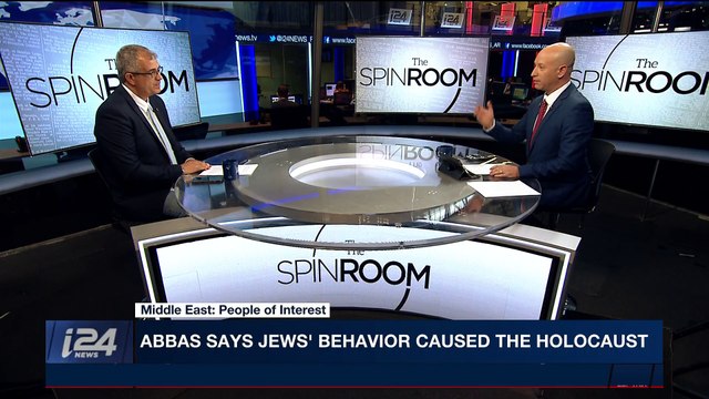 THE SPIN ROOM | Abbas' anti-Semitic speech globally condemned | Thursday, May 3rd 2018