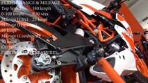 KTM RC 200 2018 First Look Walkaround Review, Exhaust Note