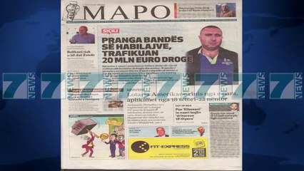 SHTYPI I DITES ME TITUJT E GAZETAVE E MARTE 17 TETOR 2017 - News, Lajme - Kanali 7