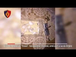 Operacioni - “Doses” arreston tregtarin e kokainës në Shkodër
