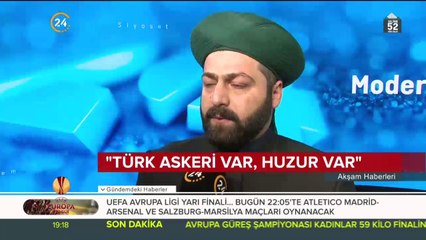 Afrin Müftüsü 24 TV'ye konuştu