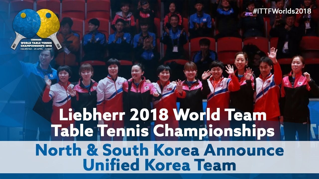 2018 World Team Championships | North & South Korea Announce Unified Korea Team