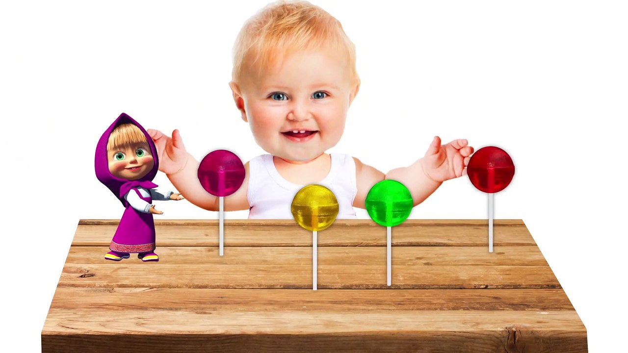 Learn colors with Baby & Lollipops Finger family song for kids