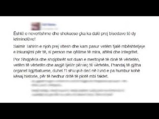 Ora News – “Tahiri”, Rama: Shokuese ajo çka ka dalë nga biseda e dy kriminelëve