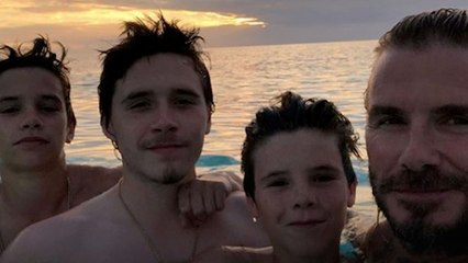 Brooklyn Beckham Surprises His Dad, David Beckham On His Birthday