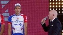 Giro - La présentation de la Groupama-FDJ de Thibaut Pinot