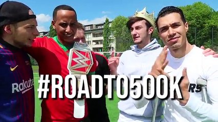 YOUTUBER TRICKSHOT FUßBALL CHALLENGE!!