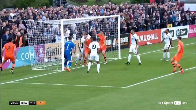 2-1 Simon Grand Goal England National League Qualifying round - 03.05.2018 Boreham Wood 2-1 AFC...