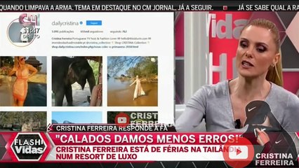 CRISTINA Ferreira RESPONDE À LETRA !!!   Mar 2018