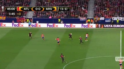 Diego Costa Goal - Atletico Madrid 1-0 Arsenal - 03.05.2018 ᴴᴰ