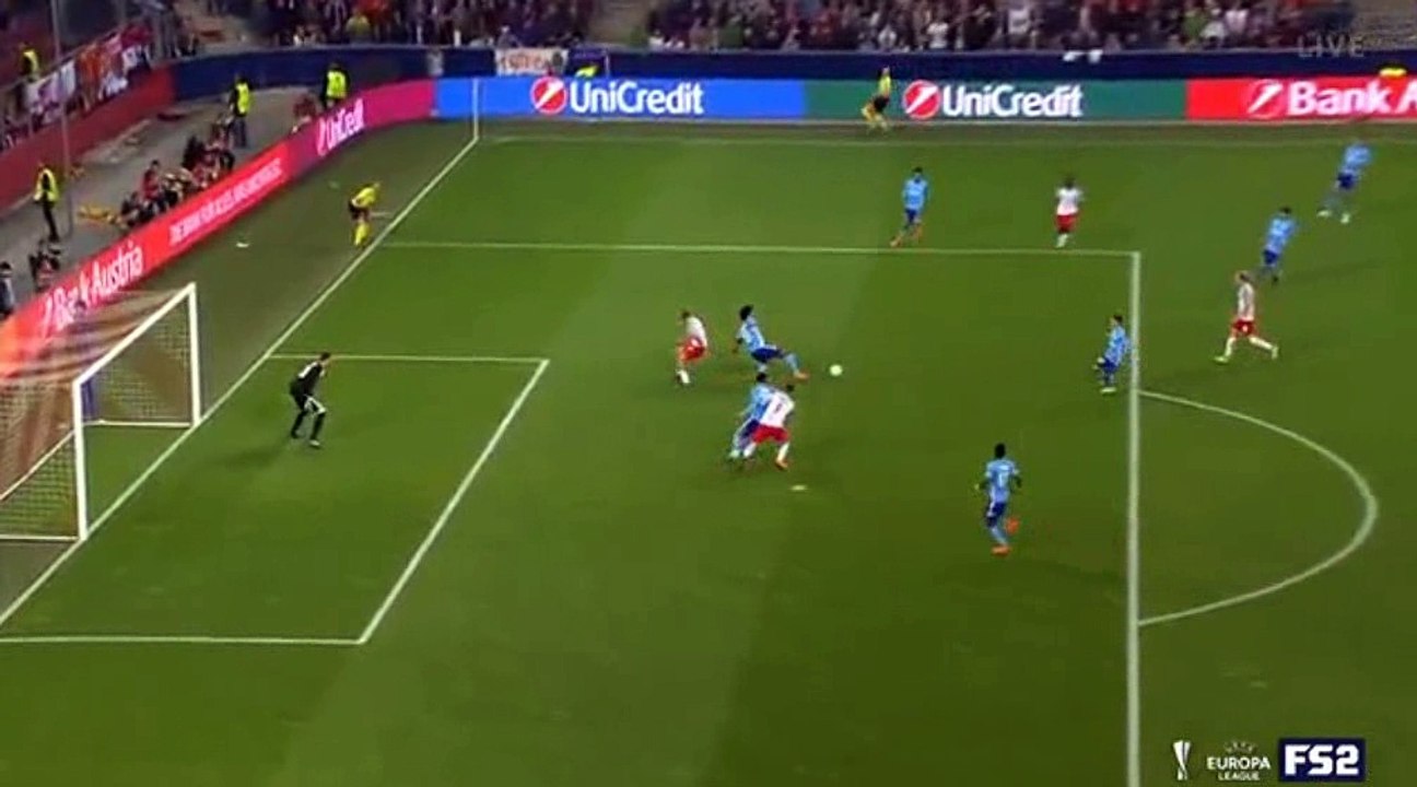 Xaver Schlager Goal HD -  Salzburg	2-0	Marseille 03.05.2018