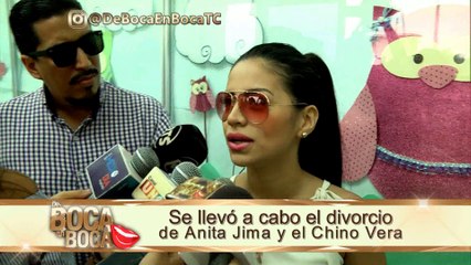 Se llevó a cabo el divorcio de Anita Jima y “El Chino” Vera