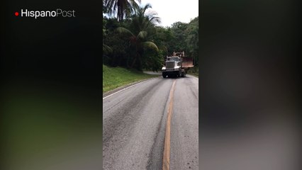 Un error de cálculo provocó un aparatoso accidente en República Dominicana