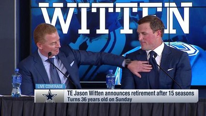 Jason Garrett's emotional, heart-felt send-off to Jason Witten