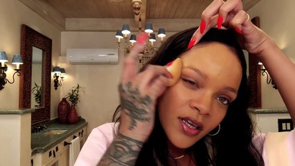 Rihanna's Epic 10-Minute Guide to Going Out Makeup | Beauty Secrets | Vogue