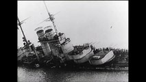 Sinking of the Austrian Battleship SMS Szent Istvan 1918 WWI film