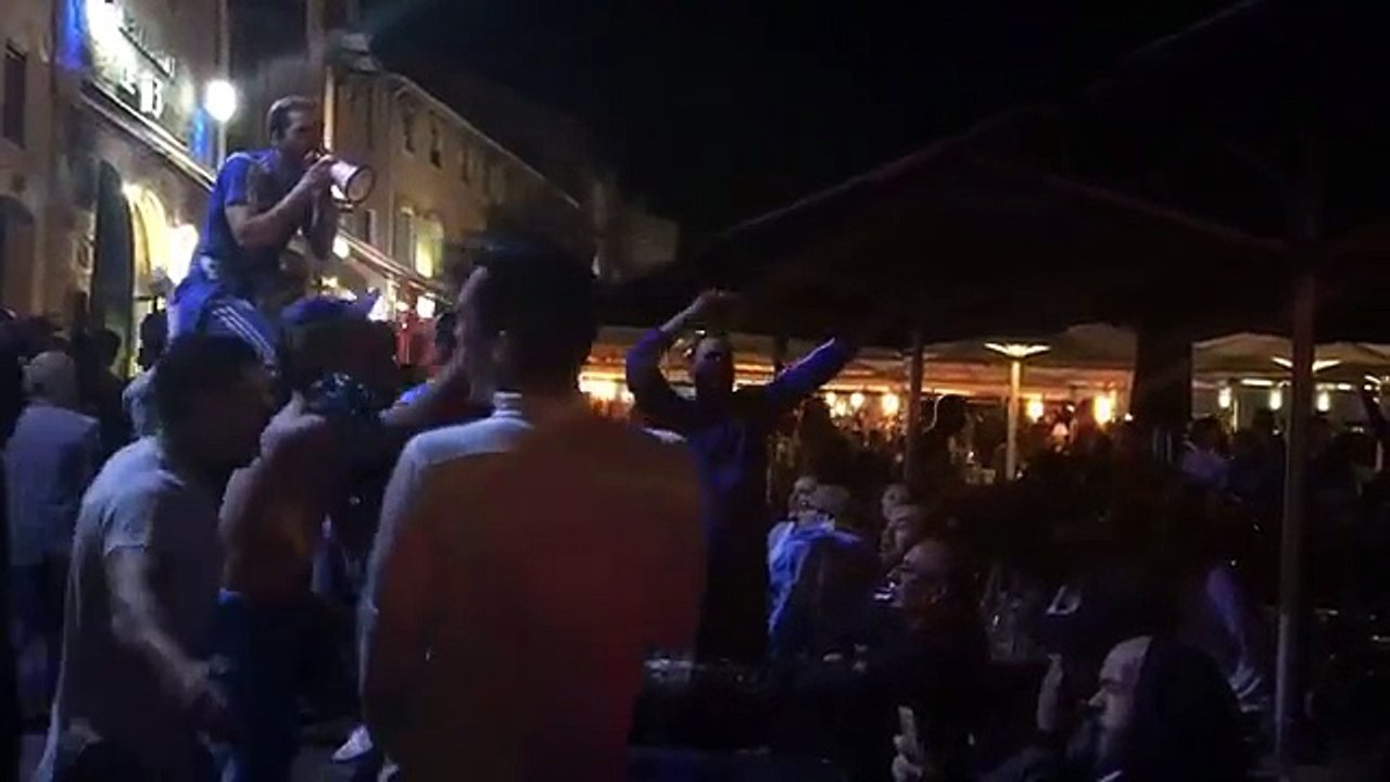 OM - les supporters marseillais à 45 minutes d'un bonheur fou