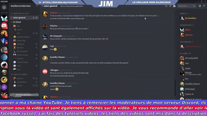 Jim Leveilleur - Live Discord du dimanche 28 janvier 2018 - partie 7