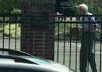 Two Men Separated by a Generation Play Basketball Together