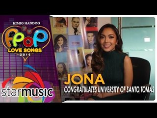 Jona - Congratulates University of Santo Tomas
