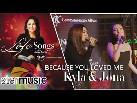 Kyla and Jona - Because You Loved Me (MMK 25 Commemorative Album Launch)