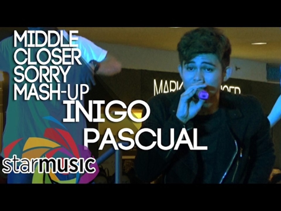 Inigo Pascual - Middle,Closer, Sorry Mash-Up (Pre-Valentine Mall Show)