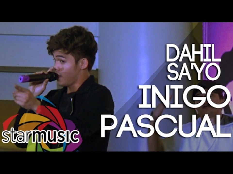 Inigo Pascual - Dahil Sa'yo (Pre-Valentine Mall Show)