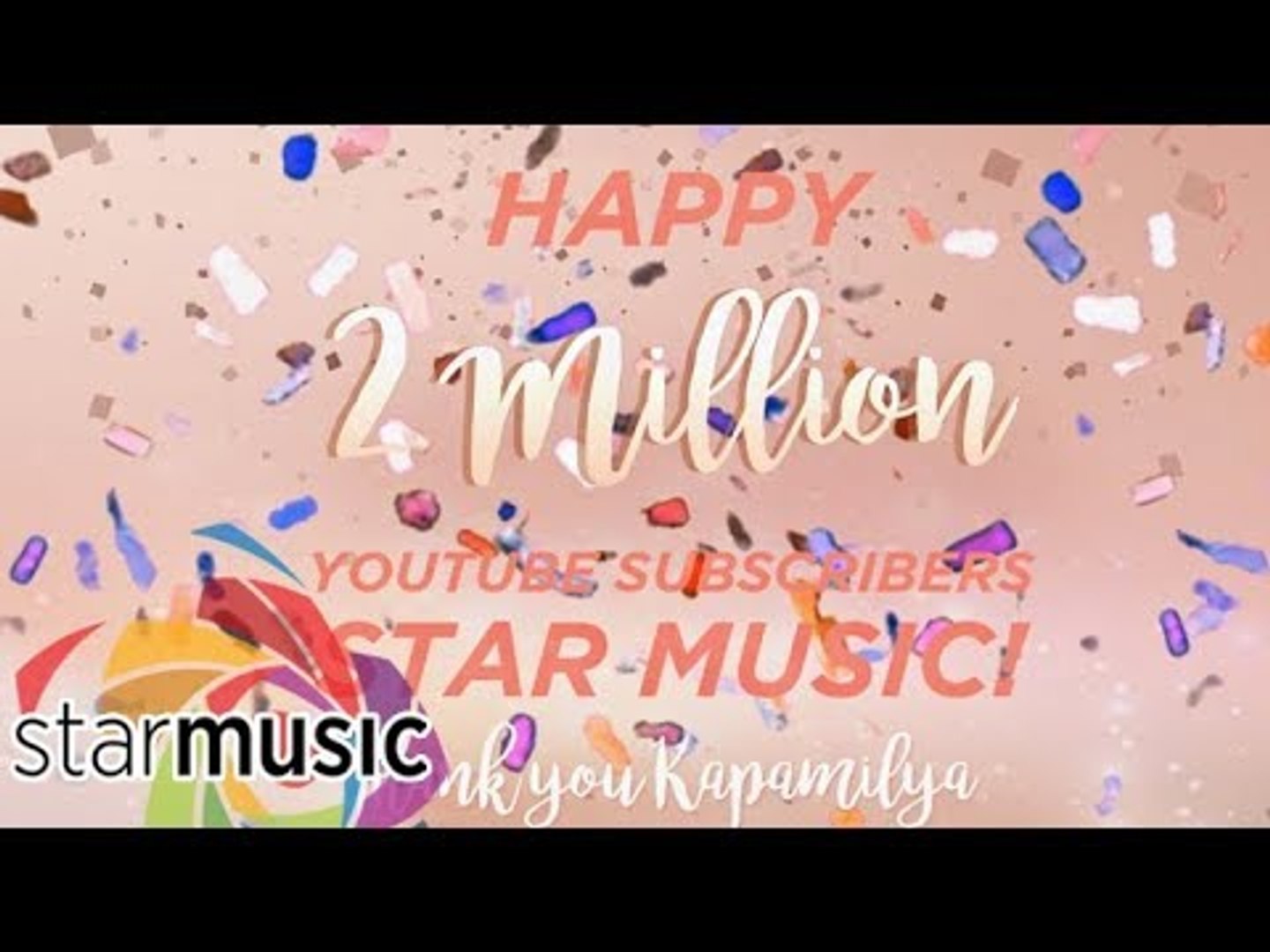 ⁣Happy 2 Million Subscribers Star Music YouTube Channel!