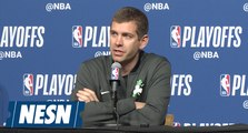 Hear what Brad Stevens had to say about Jaylen Brown's status