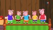 cinq petits cochons - chansons d'enfants en français - Five Little Piggies