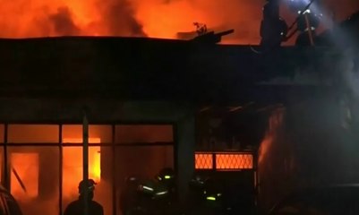 Rumah Juragan Angkot Terbakar