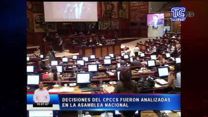 Reacciones en la Asamblea respecto al alcance de las acciones del Consejo de Participación ciudadana