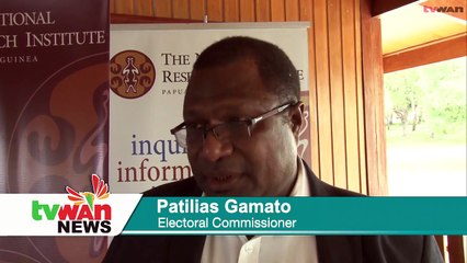 Patilias Gamato, says legislative changes need to be made quickly as part of the referendum preparation process.