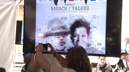 Rea, ganadora del primer premio de periodismo Breach-Valdez