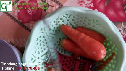 Dầu Carot - Hướng Dẫn Cách Làm Dầu Carot Tại Nhà