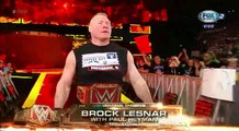 BROCK LESNAR VS KANE VS BRAUN STROWMAN POR EL CAMPEONATO UNIVERSAL WWE RAW 18/12/17 EN ESPAÑOL