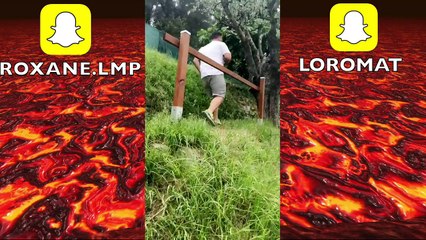 THE FLOOR IS LAVA CHALLENGE - LE SOL C'EST DE LA LAVE ♡