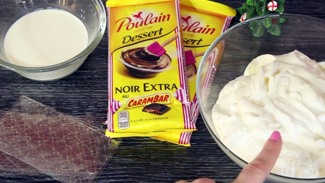 RECETTE BÛCHE DE NOEL - RECETTE GLACAGE MIROIR ROUGE FACILE •❅