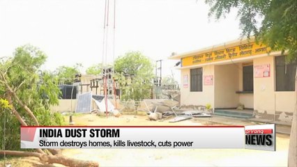 At least 125 killed as dust storms batter India