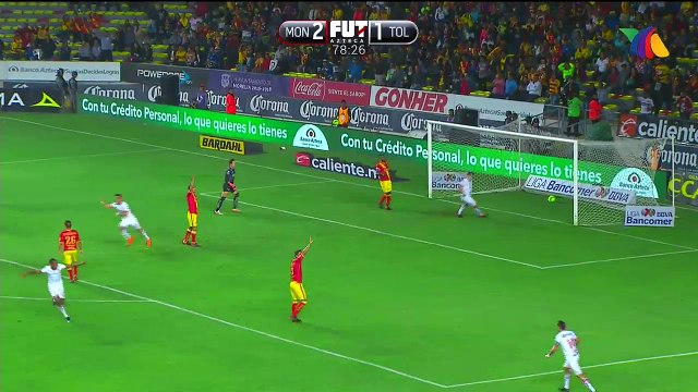 Fernando Uribe Goal ~ Monarcas Morelia vs Toluca 2-2