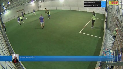 But de Nicolas  (5-4) - LES BONOBOS Vs LES GARS LACTICS - 03/05/18 19:00 - LIGUE 1